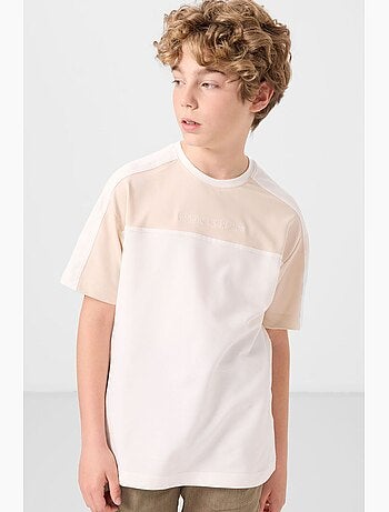 T-shirt enfant oversize col rond tommy