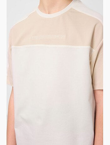 T-shirt enfant oversize col rond tommy