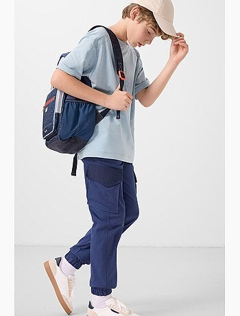 T-shirt enfant oversize col rond tommy