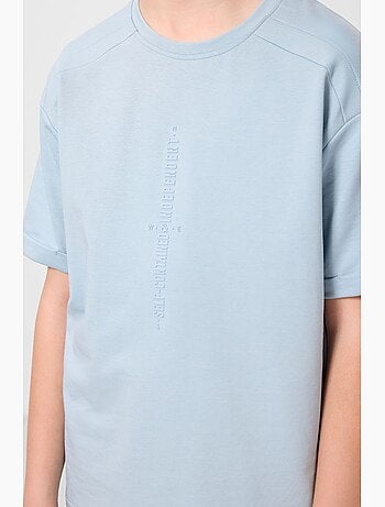 T-shirt enfant oversize col rond tommy