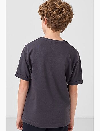 T-shirt enfant oversize col rond tommy