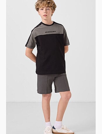 T-shirt enfant oversize col rond tommy