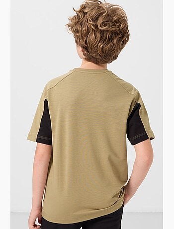 T-shirt enfant oversize col rond tommy