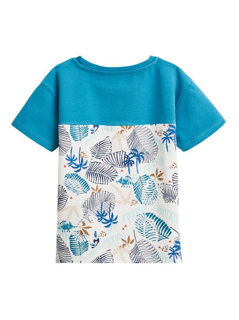 T-shirt enfant Santorini Bleu - Kiabi