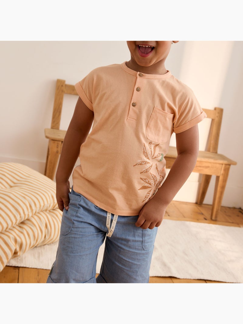 T-shirt enfant Tango Orange - Kiabi