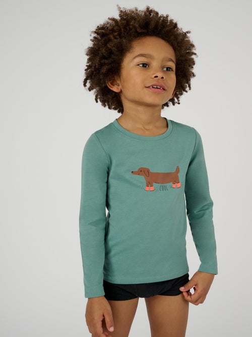 T-shirt enfant Thermolactyl - Damart - Kiabi