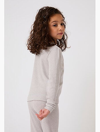 T-shirt enfant Thermolactyl Sensitive, molleton - Damart