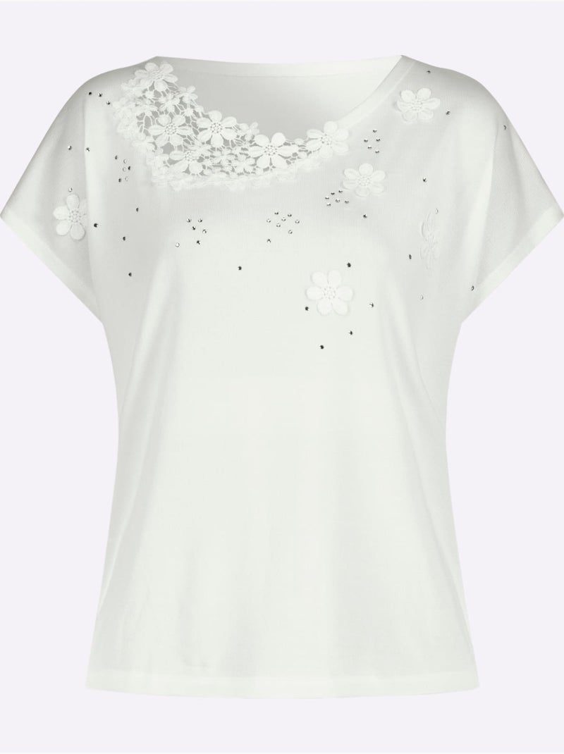 T-shirt Entretien Très Facile - Taille Standard - Witt Ecru - Kiabi