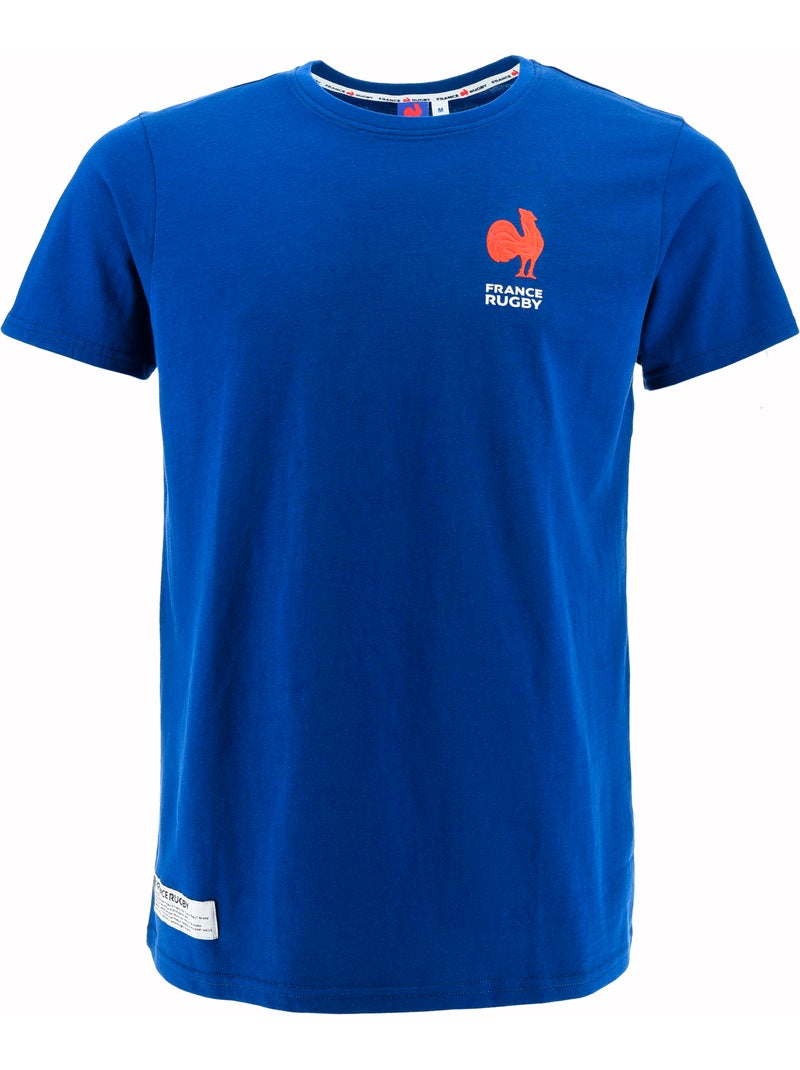 T-Shirt   équipe de France de Rugby – Collection Antoine – Licence officielle FFR Bleu - Kiabi
