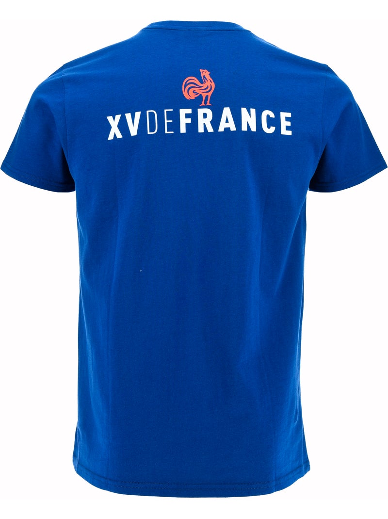 T-Shirt   équipe de France de Rugby – Collection Antoine – Licence officielle FFR Bleu - Kiabi