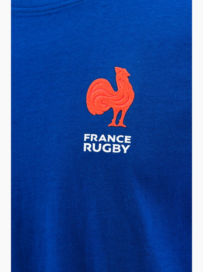 T-Shirt   équipe de France de Rugby – Collection Antoine – Licence officielle FFR Bleu - Kiabi