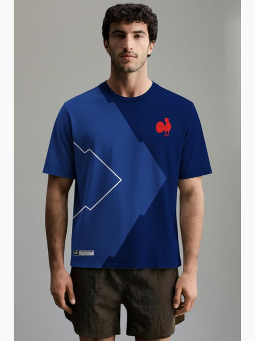 T-Shirt   équipe de France de Rugby – Collection Philippe  – Licence officielle FFR - Kiabi