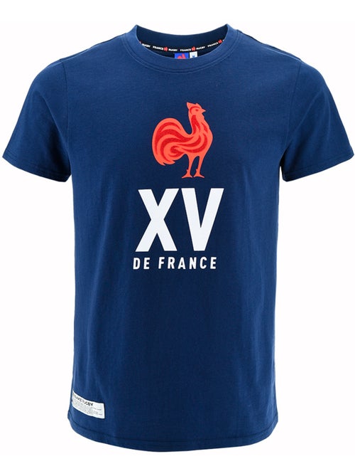 T-Shirt   équipe de France de Rugby – Collection Serge – Licence officielle FFR - Kiabi