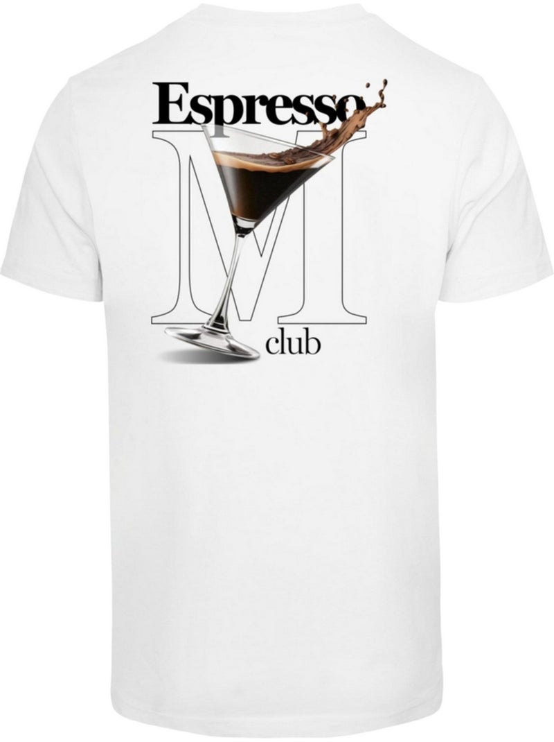 T-shirt espresso m club - mister tee Blanc - Kiabi