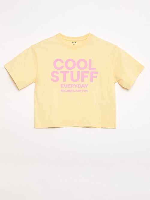 T-shirt esprit américain - Kiabi