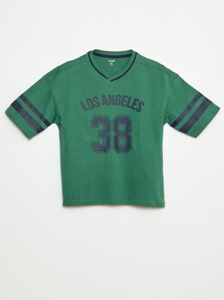 T-shirt esprit baseball