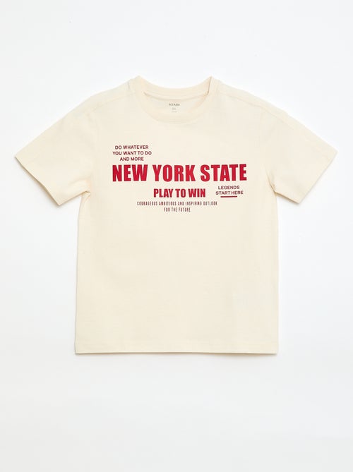 T-shirt esprit basketball - Kiabi