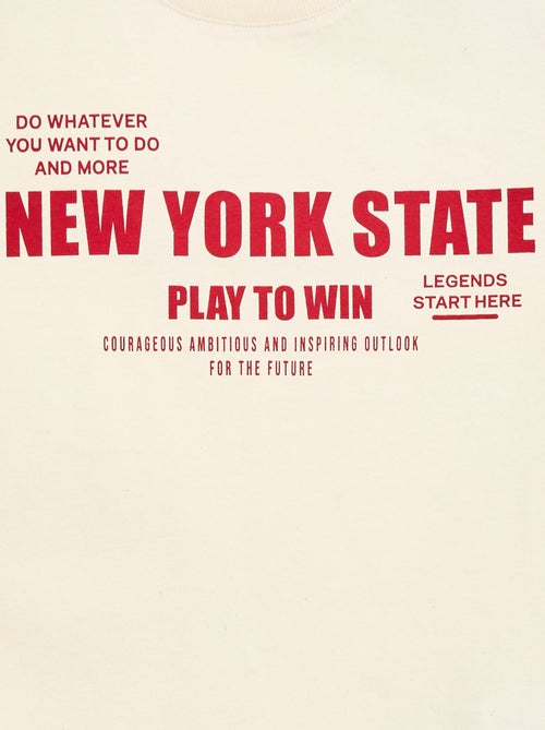 T-shirt esprit basketball - Kiabi