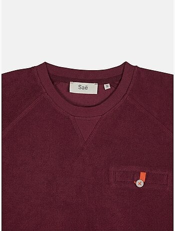 T-shirt essa bordeaux homme - sae paris