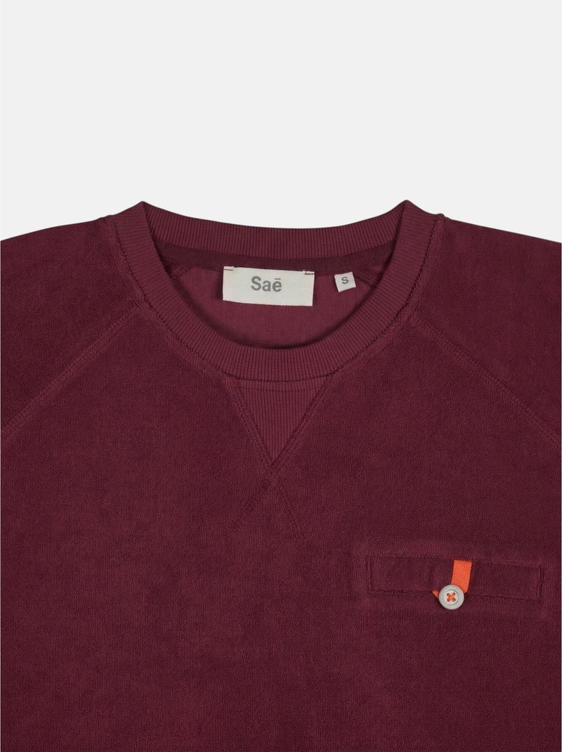 T-shirt essa bordeaux homme - sae paris Bordeaux - Kiabi