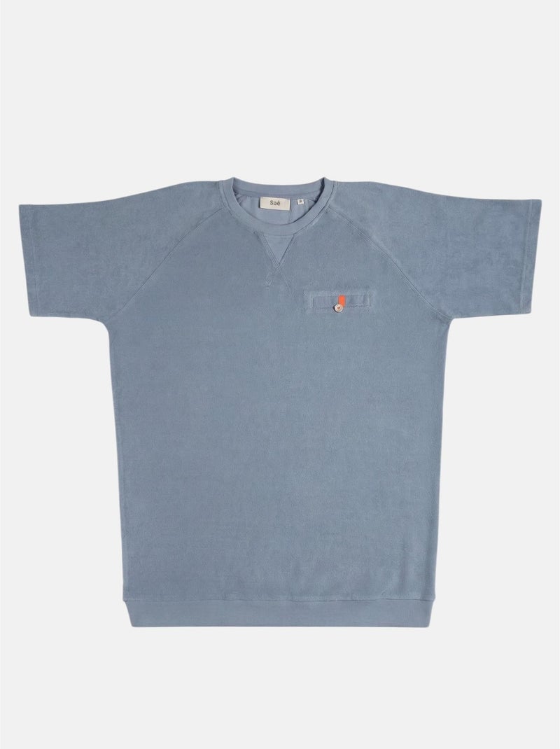 T-shirt essa  homme - sae paris Bleu clair - Kiabi