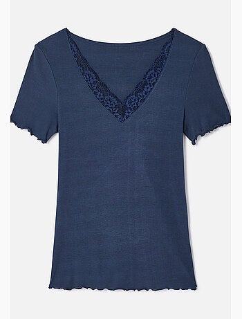 T-shirt Essential en fine côte - Damart