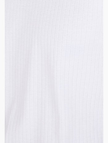 T-shirt Essential en maille côtelée - Damart