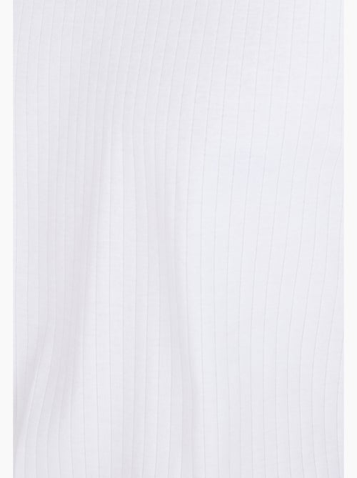 T-shirt Essential en maille côtelée - Damart - Kiabi