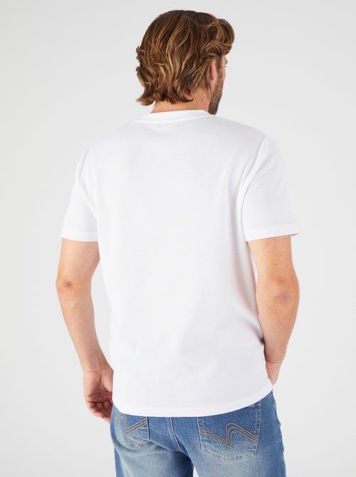 T-shirt Essential en maille gaufrée - Damart - Kiabi
