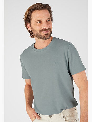 T-shirt Essential en maille gaufrée - Damart