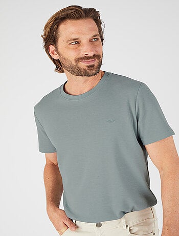 T-shirt Essential en maille gaufrée - Damart
