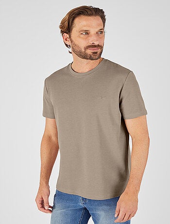 T-shirt Essential en maille gaufrée - Damart