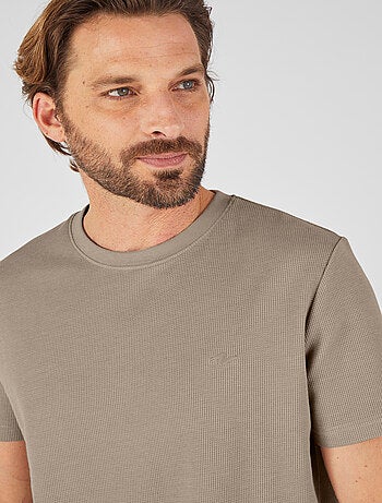 T-shirt Essential en maille gaufrée - Damart