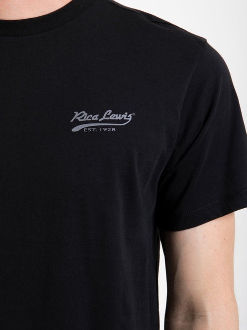 T-shirt Essentiel en coton SIGNAT1 'Rica Lewis' - Kiabi