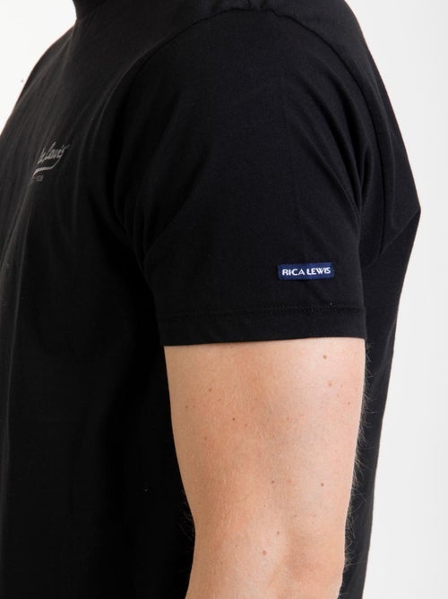 T-shirt Essentiel en coton SIGNAT1 'Rica Lewis' - Kiabi
