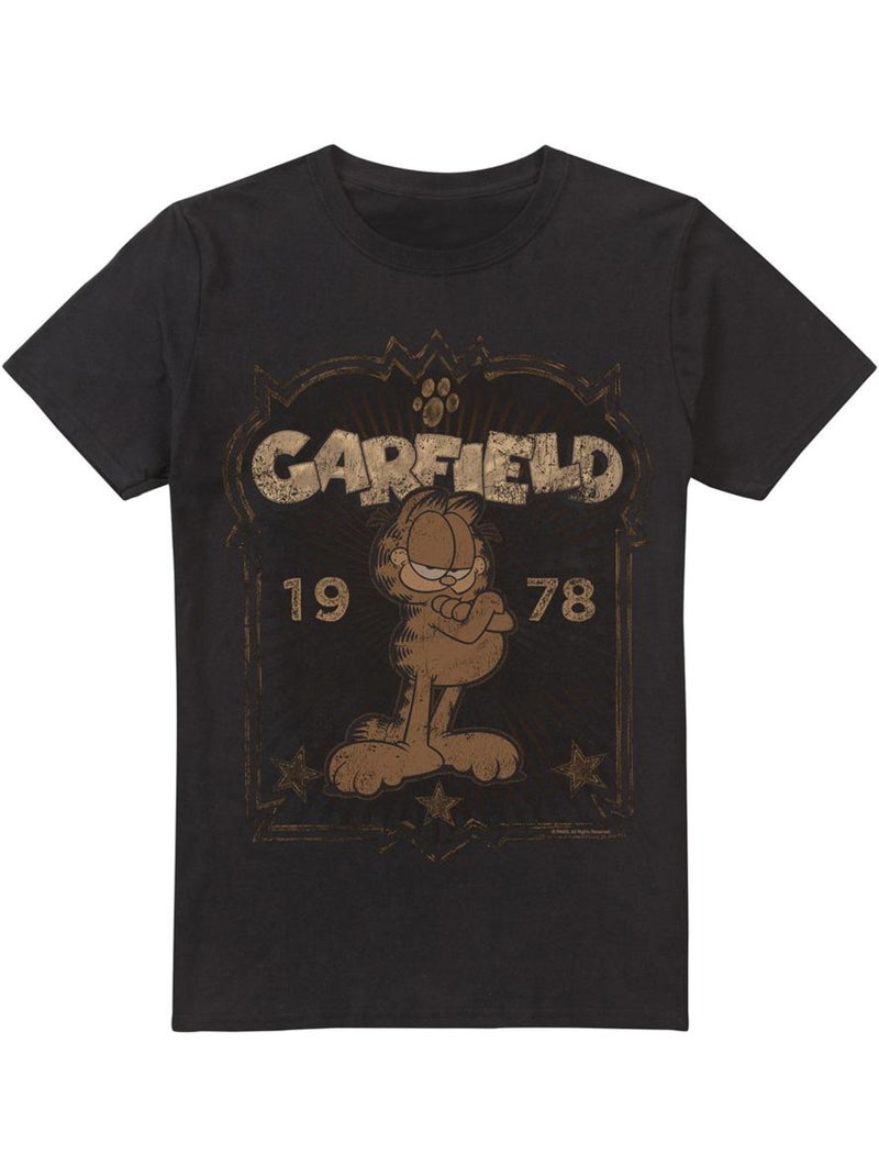 T-shirt est - garfield Noir - Kiabi