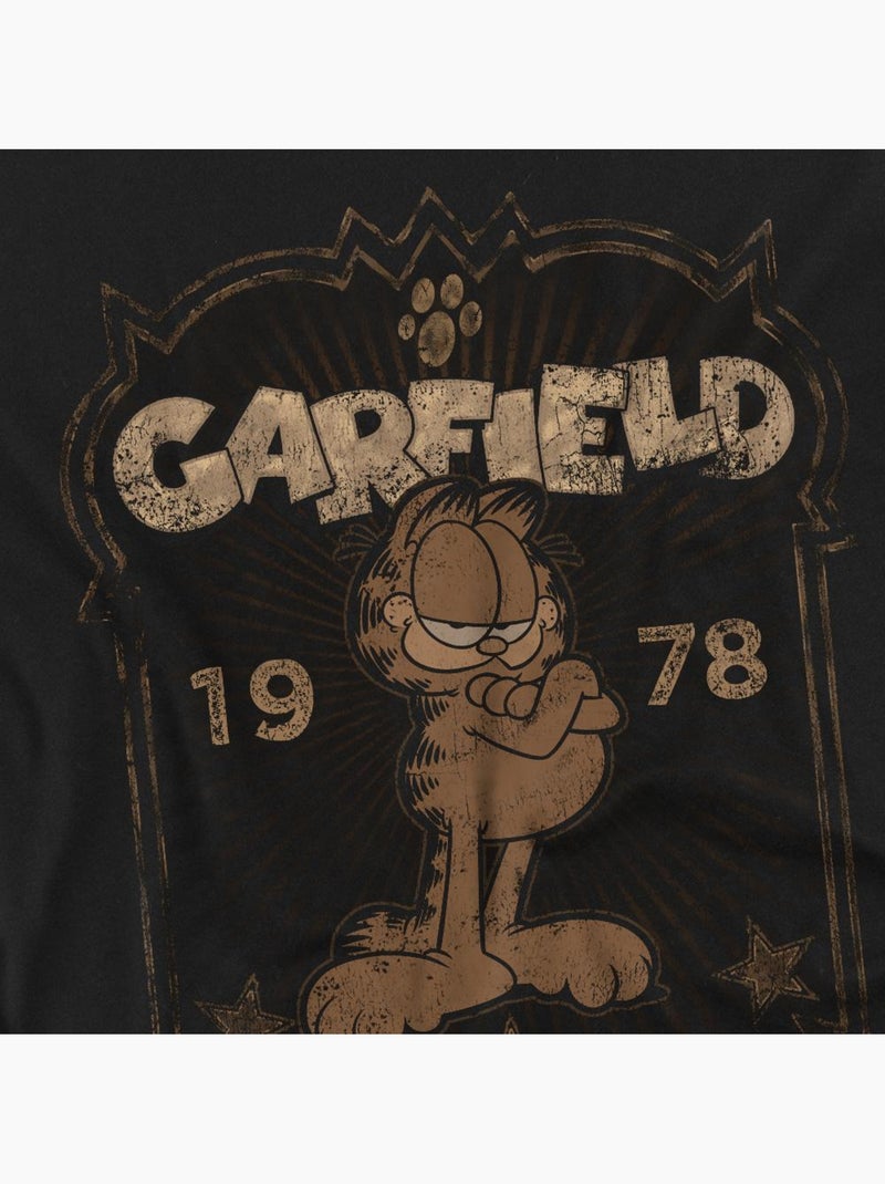 T-shirt est - garfield Noir - Kiabi