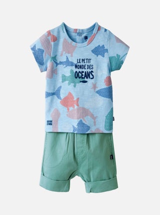 T SHIRT ET BERMUDA CLOVIS