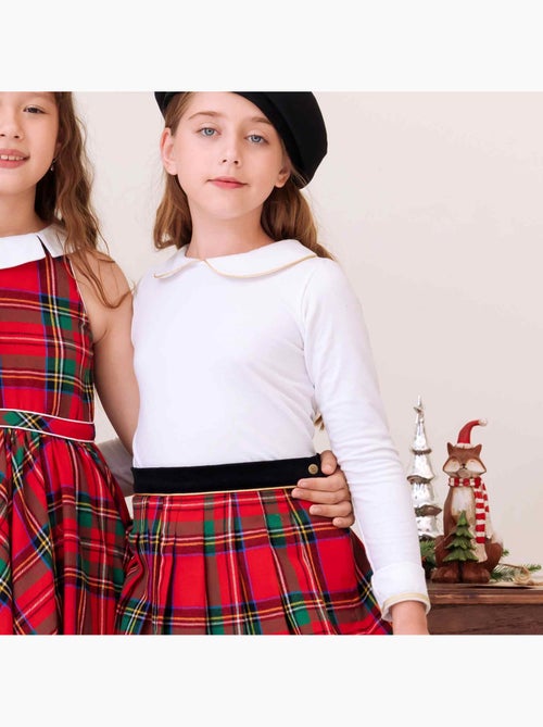 T-shirt  et  Hiver   Col Claudine  SOPHIA - 'LA FAUTE A VOLTAIRE' - Kiabi