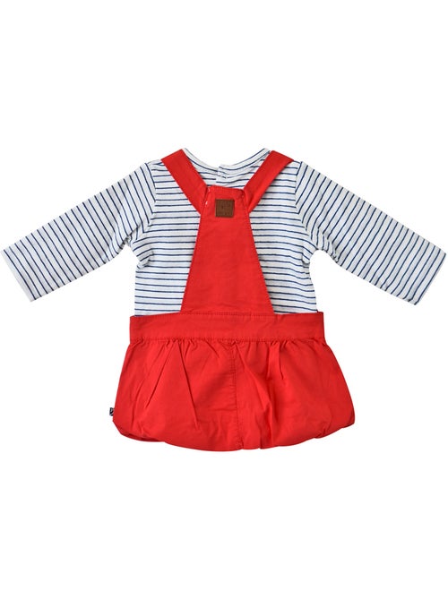T SHIRT ET ROBE A BRETELLES THEME IBISCUS - Kiabi