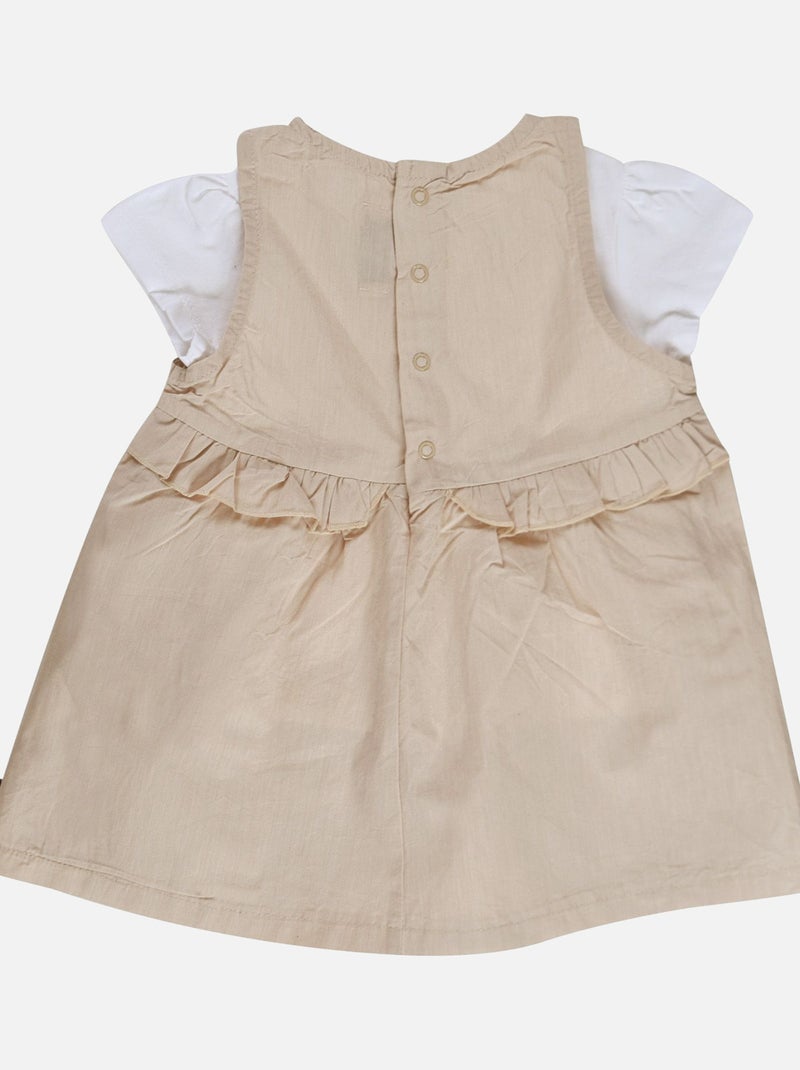 T-SHIRT ET ROBE CEREMONIE CASSY Beige - Kiabi