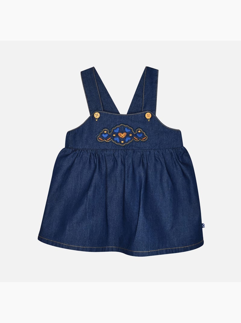 T SHIRT ET ROBE EN JEAN FANCHON Bleu - Kiabi