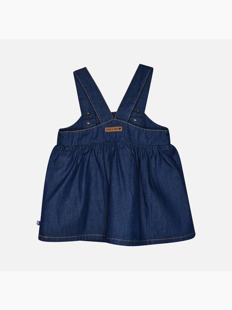 T SHIRT ET ROBE EN JEAN FANCHON Bleu - Kiabi