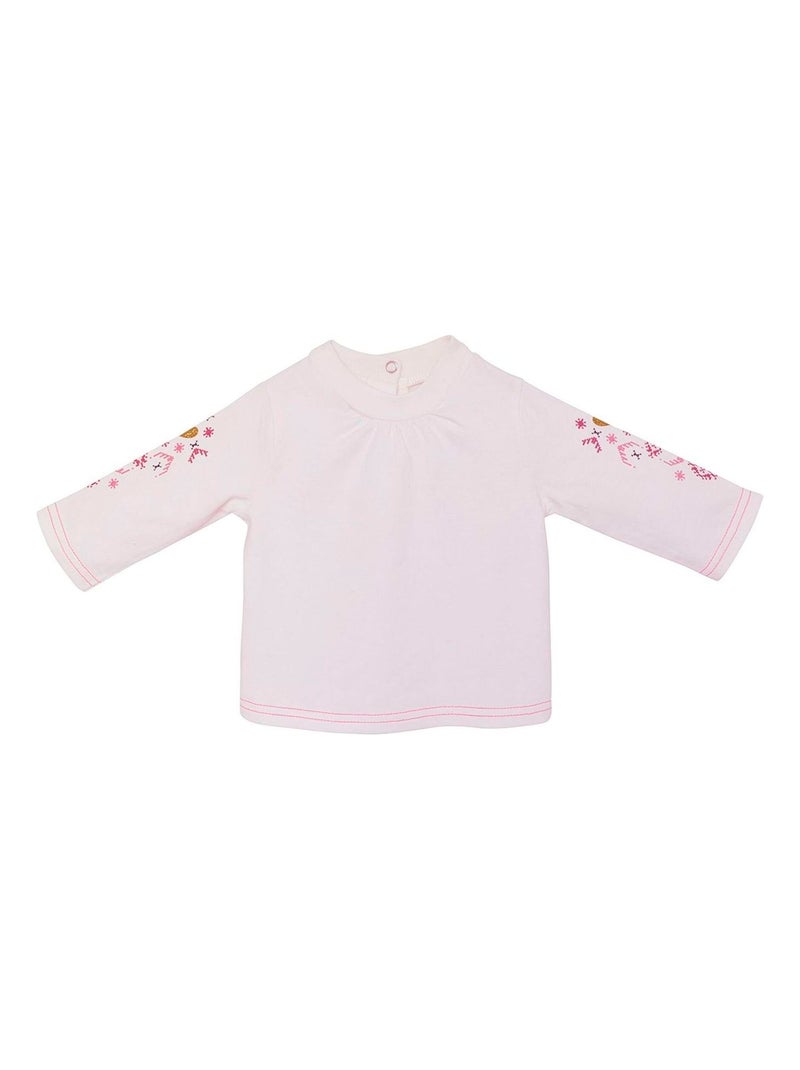 T-SHIRT ET ROBE SALOPETTE JEAN MON C ?UR Bleu - Kiabi