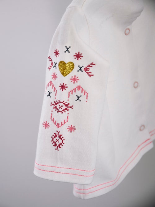 T-SHIRT ET ROBE SALOPETTE JEAN MON C ?UR - Kiabi