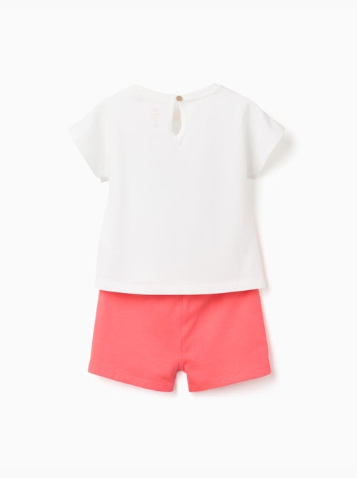 T-shirt et short en coton avec imprimé Minnie - Kiabi