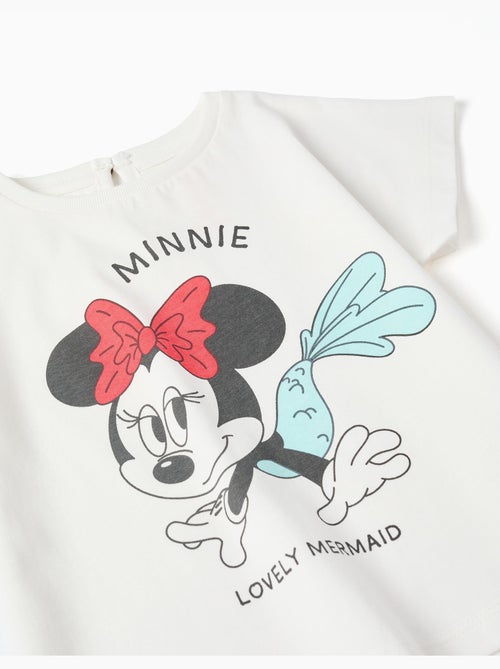 T-shirt et short en coton avec imprimé Minnie - Kiabi