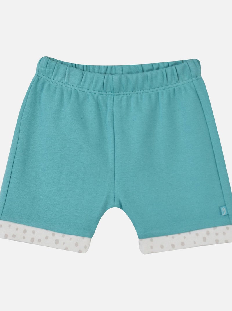 T-SHIRT ET SHORT INTERLOCK ENESS Blanc - Kiabi