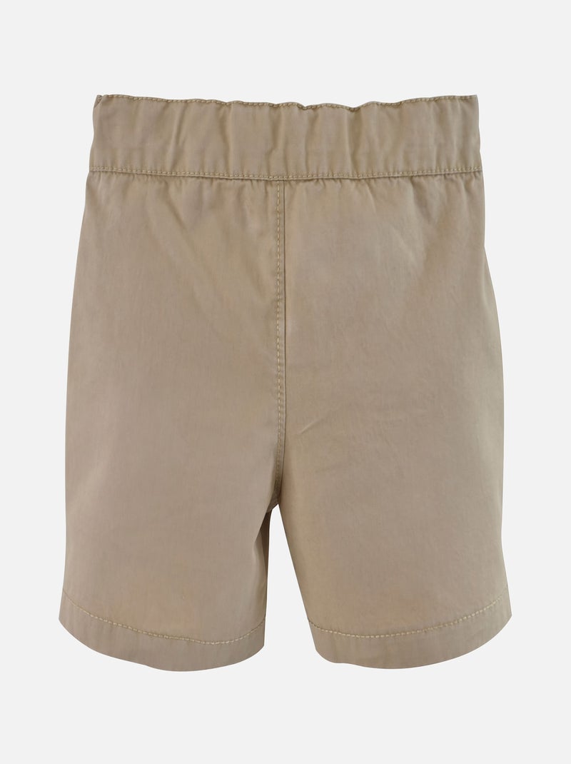 T SHIRT ET SHORT TOILE BEBE GARCON Beige - Kiabi