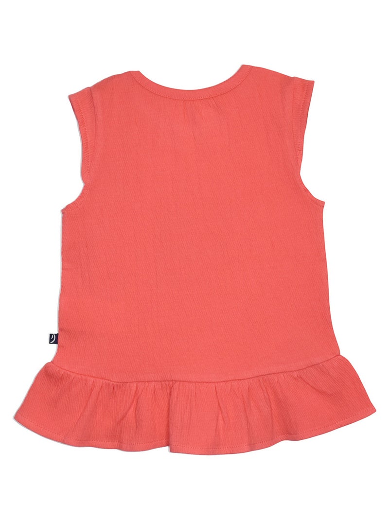 T SHIRT ÉTÉ FILLE EMILIE Rose - Kiabi